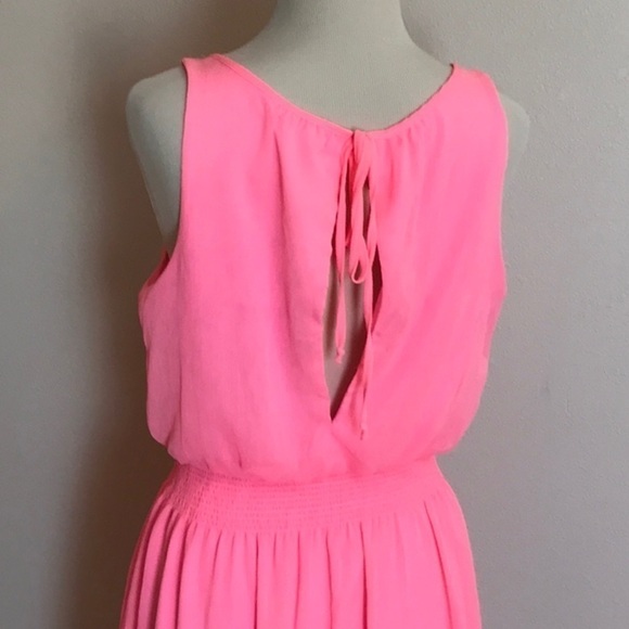 Olsenboye Medium Fully Lined Summer Dress Spaghetti Straps Flowy Blouson Beach - Picture 5 of 8